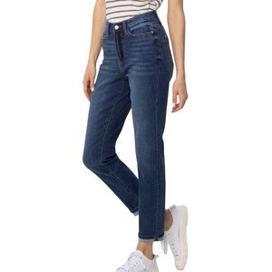 Judy Blue Dark Wash High Rise Straight Jeans